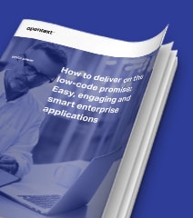 OpenText Low code promise white paper